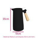 Ver imagem 5 de Garrafa Térmica Nórdica Preta 1l Class Home