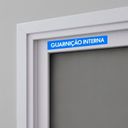 Ver imagem 5 de Janela Veneziana 3 Folhas Vidro Temperado 6mm 2,00x1,00m Fábrica do Alumínio