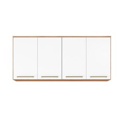 Armário Ponte Modulado Aéreo Casal 71190k Irlanda C/ 4 Portas Amendola/branco - Demóbile - 3
