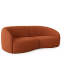 Ver imagem 6 de Sofá Sala Nuvem 170 cm Conforto Premium Decorativo Orgânico:Terra Cota