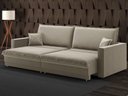 Ver imagem 1 de Sofá Tango 1,80m sem Caixa, Retrátil e Reclinável Veludocristal Fendi - Netsofas