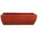 Ver imagem 5 de Kit 2 Vaso Planta 100x30 Jardineira Floreira Polietileno BGPLASTICOS VINHO BORDO 021