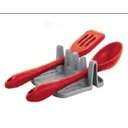 Ver imagem 2 de Descanso de Utensílio de Silicone Grey 14x15 cm - Mimo Style - SF20108