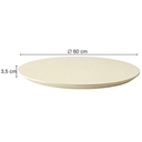 Ver imagem 2 de Prato Giratório Slim Centro de Mesa Laqueado Off White - 60cm