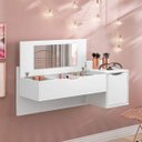 Ver imagem 2 de Conjunto Quarto Casal Guarda-Roupa Amarok e Penteadeira com Espelho Rouge Espresso Móveis