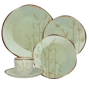 Aparelho de Jantar/chá 30pçs - Mail Order - Bambu