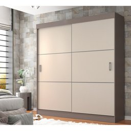 Guarda-Roupa Casal Maua com 2 Portas de Correr Vbf - 2