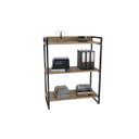 Ver mais imagens de Kit 3 Peças com Mesa para Escritório em L, Estante e Gaveteiro Espresso Móveis