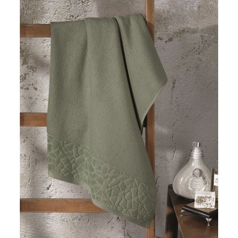 Toalha de Rosto Dohler Felpudo Jacquard Confort Verde