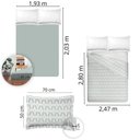Ver imagem 4 de Jogo de Cama King Size 200 Fios Nova América - Luciano (7851)