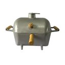 Ver imagem 2 de Churrasqueira a Bafo de Alumínio Batido Pequena Pequena Alumínio