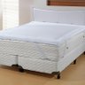 Pillow Top King Altenburg Lit Blanc 180 fios 100% Algodão - Branco - 1