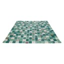 Ver imagem 3 de Pastilha de Vidro para Cozinha Banheiro Verde Jade 30x30cm
