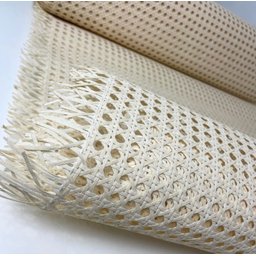 Palhinha Indiana Rattan Sextavada Tela Natural 12m X 50cm Cor:bege - 5