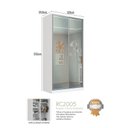 Ver imagem 3 de Guarda-Roupa Infantil 2 Portas de Correr 2 com Espelho 3 Gavetas Domus Branco