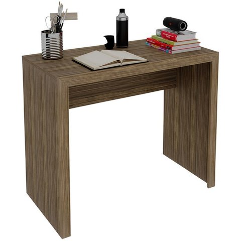 Escrivaninha Mesa Escritorio Me4139 Nogal Tecno Mobili