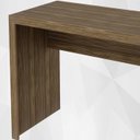 Ver imagem 5 de Escrivaninha Mesa Escritorio Me4139 Nogal Tecno Mobili