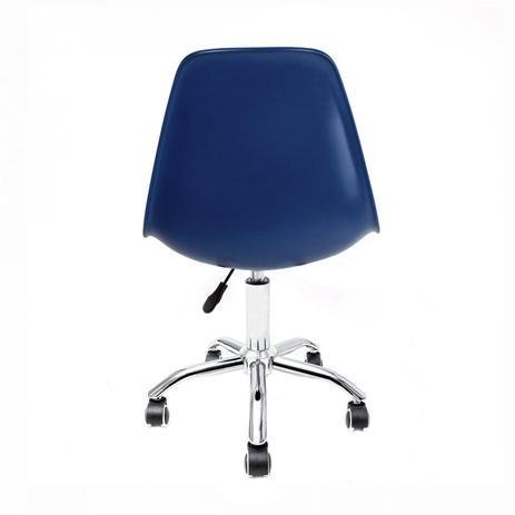 Cadeira Eames PP Azul Bic Emporio Tiffany Office Cromada - 3