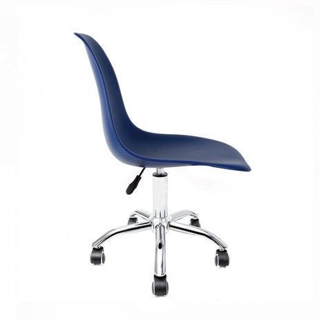 Cadeira Eames PP Azul Bic Emporio Tiffany Office Cromada - 2