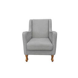 Poltrona Confortável para Amamentação Ester - Dritex:suede Cinza - 1