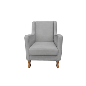 Poltrona Confortável para Amamentação Ester - Dritex:suede Cinza