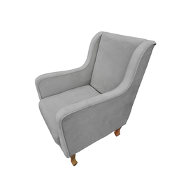Poltrona Confortável para Amamentação Ester - Dritex:suede Cinza - 2