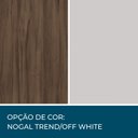 Ver imagem 6 de Conjunto Painel com Estante para TV até 55 Polegadas NT 1065 Notável Móveis