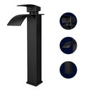 Ver imagem 5 de Torneira de Banheiro com Misturador Monocomando Lavabo de Bancada Luxo Inox Preta Brinovar