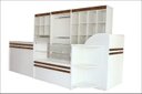 Ver imagem 3 de Balcão Caixa para Loja 100% MDF 80x120x60cm Comac - Branco/Teka