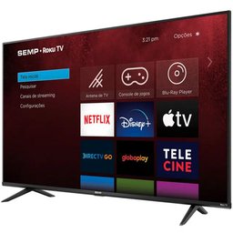 Smart TV Semp LED 50 4K UHD Wi-Fi Roku HDR 50RK8500 - 3
