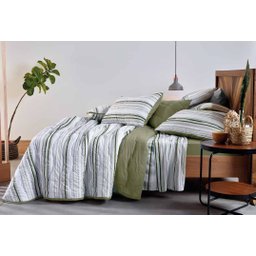 Edredom Altenburg King Malha Spine Green Verde - 1