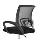 Ver imagem 5 de Cadeira Secretária Office Base Giratória - Preta