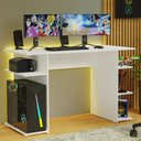 Ver imagem 1 de Escrivaninha Mesa para Computador Gamer Branco 9424 Madesa