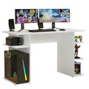 Ver imagem 2 de Escrivaninha Mesa para Computador Gamer Branco 9424 Madesa