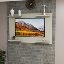 Ver imagem 1 de Painel P/ Tv até 50 Pol Quartos e Salas em Mdf: Off White