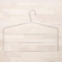 Ver imagem 1 de Conjunto 10 Cabides Para 3 Calças cada Cabide Triplo Calceiro Cromado