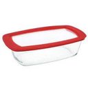 Ver imagem 1 de Forma Retangular para Bolo com Tampa - 1,5 L Marinex