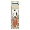 Conjunto de Colheres para Chá Dynamic com Lâminas em Aço Inox e Cabos de Madeira Natural - 2