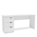 Ver imagem 2 de Escrivaninha Mesa Escritório 3 Gavetas 163cm X 77cm Porto
