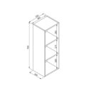 Ver imagem 4 de Nicho Vertical Organizador Multiuso Funcionale Art In Móveis