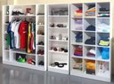 Ver imagem 1 de Expositor Colméia Cabideiro Nichos = 3 Peças = Loja Roupas