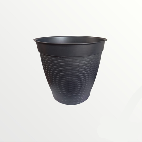Vaso Redondo Estilo Vime Borda Reta 21 Litros