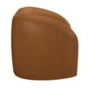Ver imagem 6 de Kit 2 Poltronas Decorativa para Sala 112cm Meris M22 Sintético Caramelo - Mpozenato