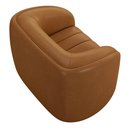 Ver imagem 7 de Kit 2 Poltronas Decorativa para Sala 112cm Meris M22 Sintético Caramelo - Mpozenato