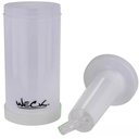 Ver imagem 3 de 6 Garrafas Store'n Pour 1l Brancas Mixologista Armazenar e Servir Caldas Drinks