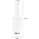 Ver imagem 5 de 6 Garrafas Store'n Pour 1l Brancas Mixologista Armazenar e Servir Caldas Drinks