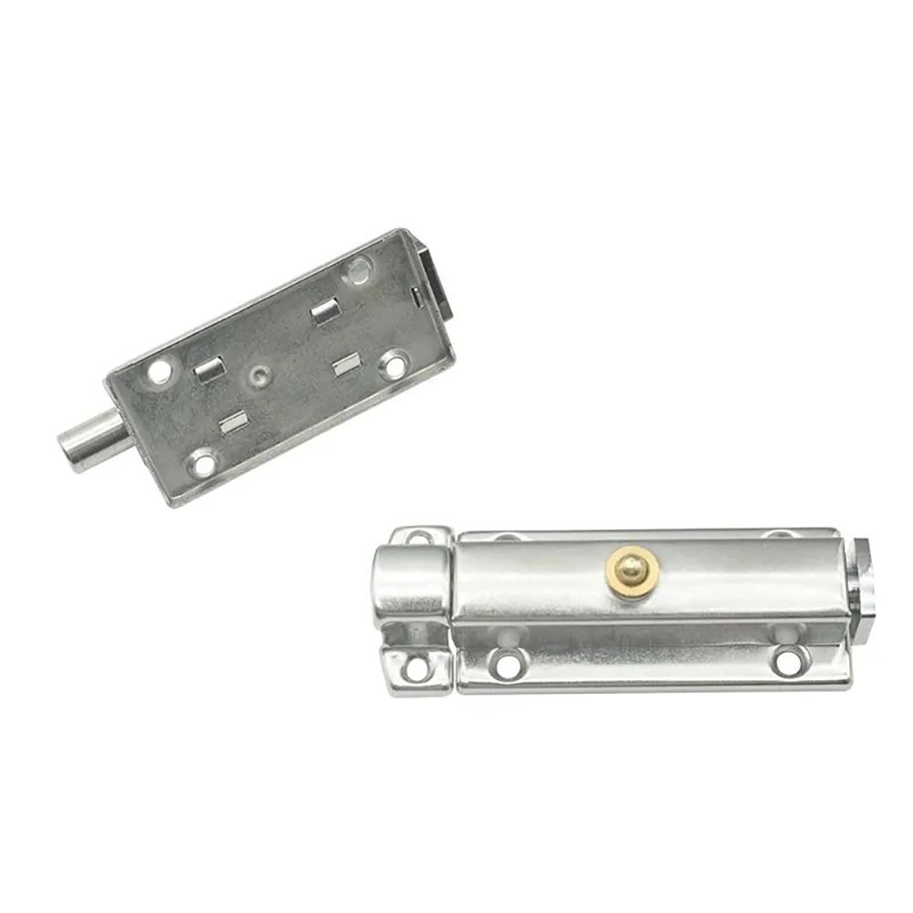 Fechadura Semiautomática de Aço Inoxidável-14,5cm Facil Negocio Importadora Fechasemi14cm - 3