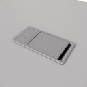 Ver imagem 7 de Mesa de Reunião F5 Office sem Gavetas 200cm Cinza com Caixa de Tomadas