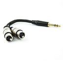 Ver imagem 1 de Cabo P10 para 2 Xlr Fêmea Estereo - 8 Metros