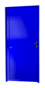 Ver imagem 1 de Porta Alumínio Lambril D.Azul 70 Brimak